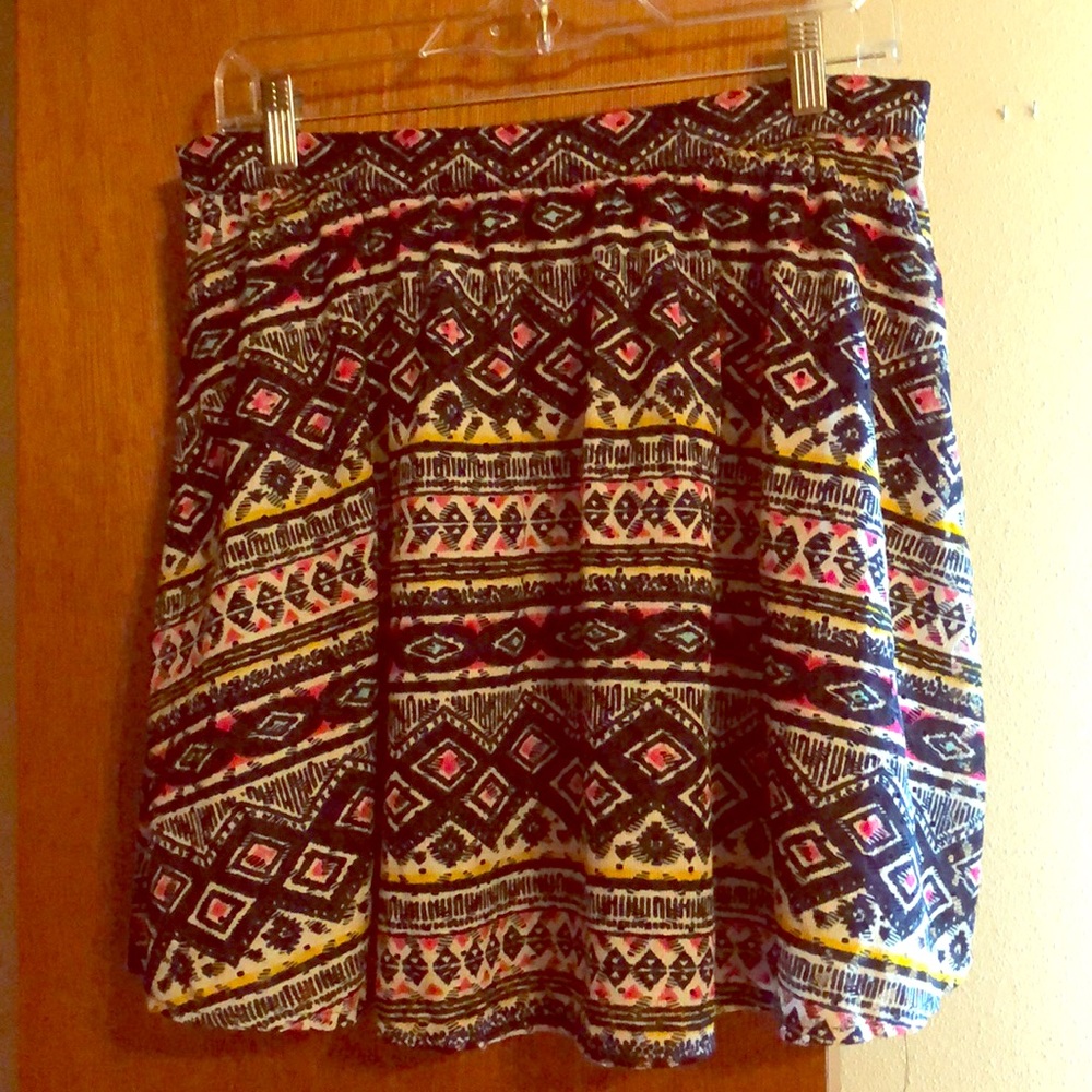 Navy Mini Skirt